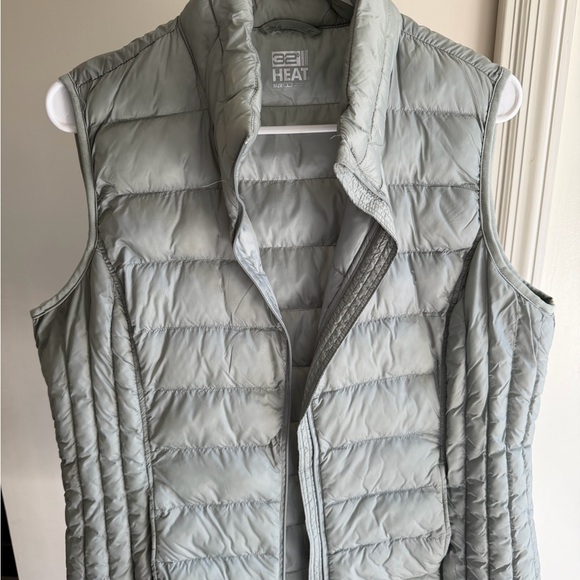 32 Degrees Jackets & Blazers - Women's light green Puffer Vest